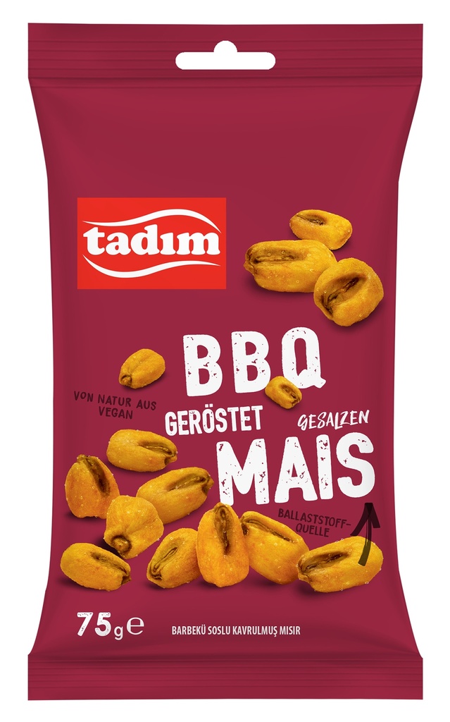  75 GR. MAIS MET BARBECUESMAAK