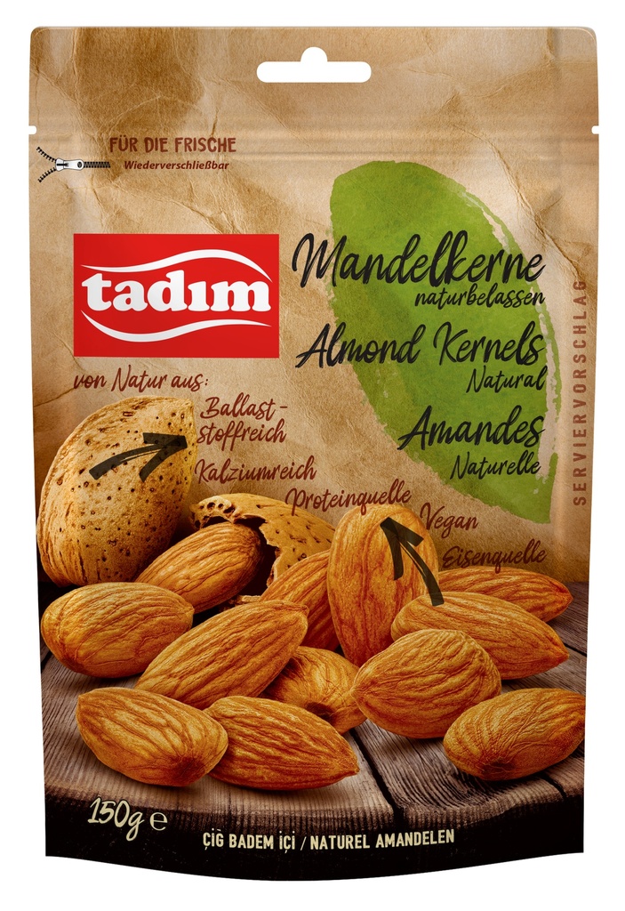 150 GR. RAUWE AMANDELEN
